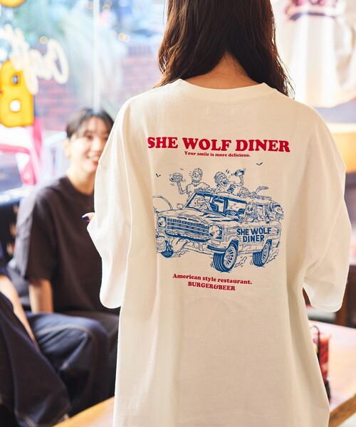 「FREAK'S STORE」 半袖Tシャツ MEDIUM ホワイト メンズ