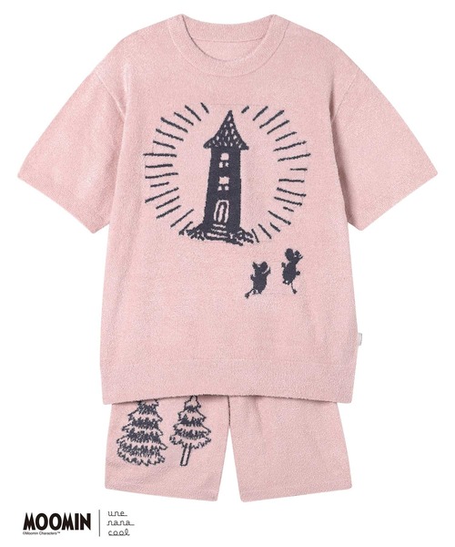 une nana ムーミンルームウェア une nana cool パジャマ ルームウェア 「ムーミンコラボ」MOOMIN
