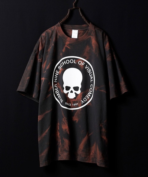 「NUMBER (N)INE」 半袖Tシャツ 4 ブラウン メンズ