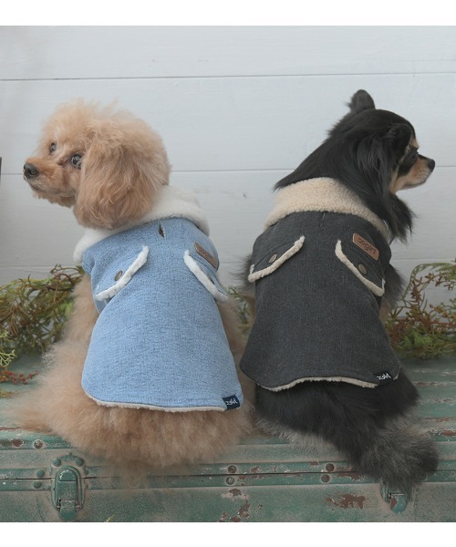 犬 服 X-girl/ボアデニムベスト : ZOZOTOWN Yahoo!店 - 通販 - Yahoo