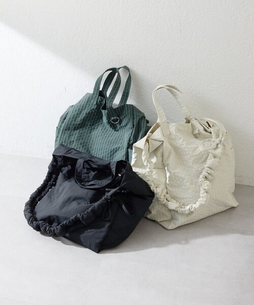 ear パピヨネ ear PAPILLONNER 「ear PAPILLONNER」 2WAYバッグ FREE ブラック