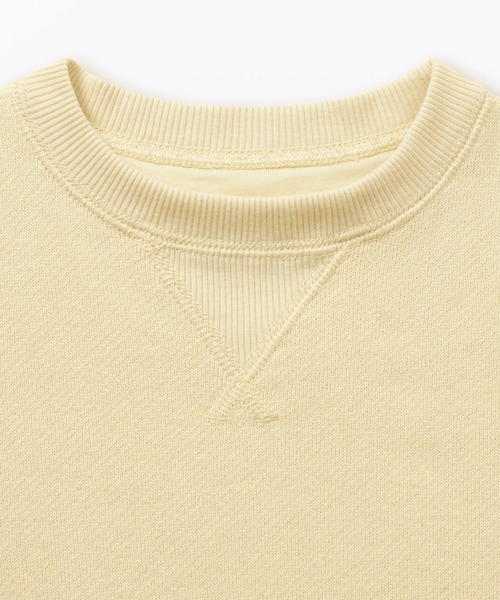 無印良品（MUJI） トレーナー ベビー あたまするっと 裏毛スウェット