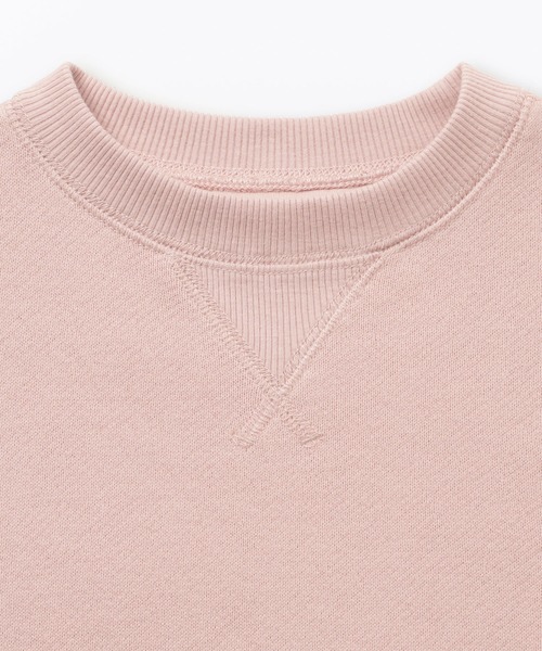 無印良品（MUJI） トレーナー ベビー あたまするっと 裏毛スウェット