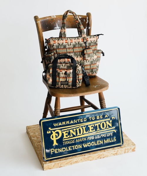 KiU（キウ） ショルダーバッグ バッグ ミニ 「PENDLETON × KiU LIMITED
