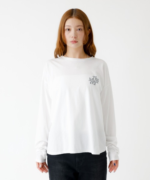 新品タグ付き　MICA&DEAL マイカアンドディール 長袖ロンT MICA&DEAL tシャツ 「MICA＆DEAL /マイカアンドディール」バック