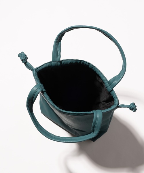 glamb（グラム） ハンドバッグ Synth Leather Drawstring Bag / シンセ