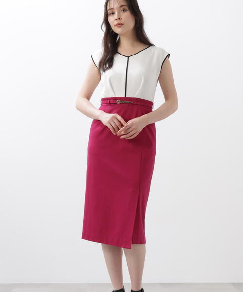 PINKY&DIANNE 美品　バイカラーブロックワンピース PINKY&DIANNE（ピンキー アンド ダイアン） ワンピース バイカラー