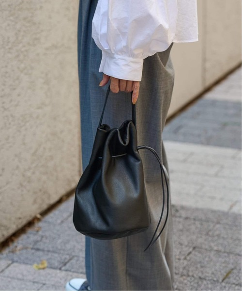 FRAMeWORK MORMYRUS/モルミルス 巾着バッグ FRAMeWORK ハンドバッグ 「WEB限定追加」MORMYRUS/モルミルス