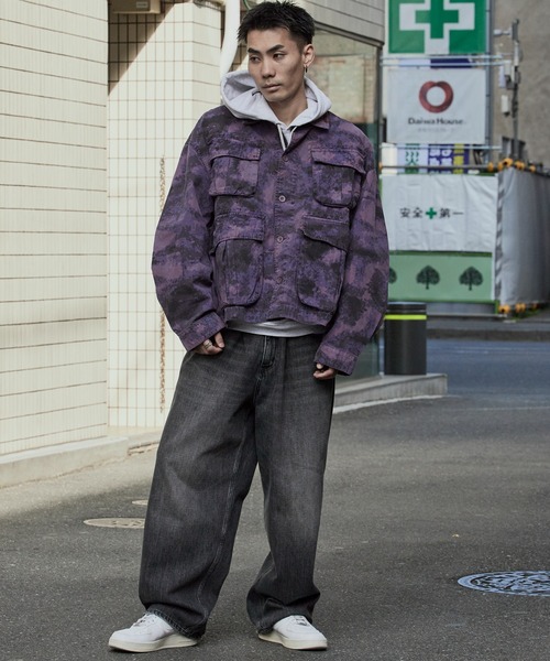 US古着　Urban Equipment 中綿カバーオール　メンズXLサイズ相当 古着 カーハート Carhartt ミシガンチョアコート 中綿入り デニム