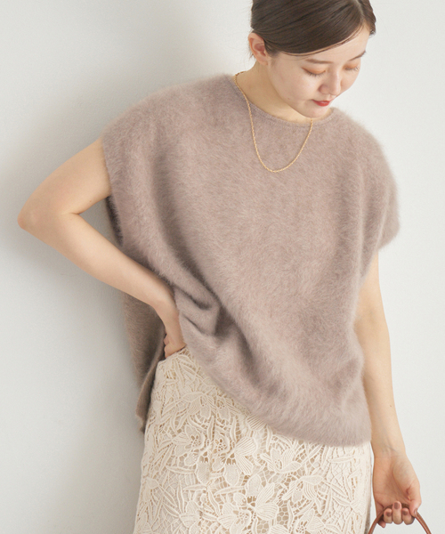 IENA（イエナ） ニット セーター FLUFFYベスト レディース : ZOZOTOWN