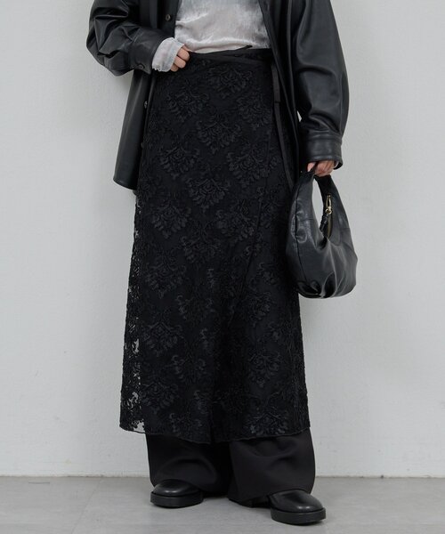 GALLARDAGALANTE（ガリャルダガランテ） スカート モールレースラップ