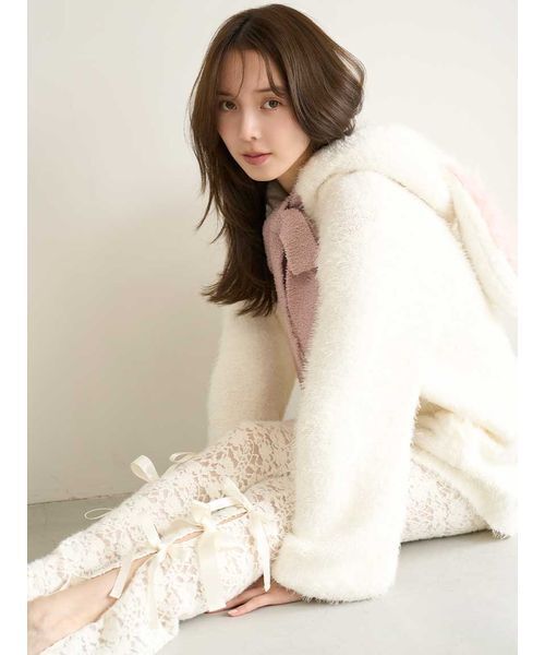 SNIDEL HOME パジャマ ルームウェア 「Halloween」ニットパーカー