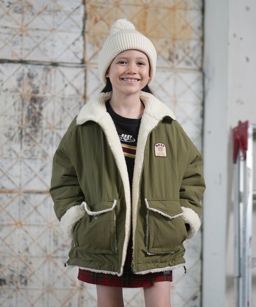 ROXY（ロキシー） コート アウター キッズ 子供服 女の子 : ZOZOTOWN