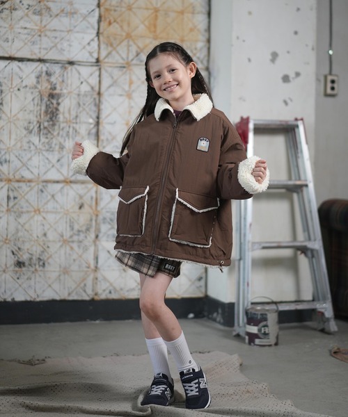 ROXY（ロキシー） コート アウター キッズ 子供服 女の子 : ZOZOTOWN