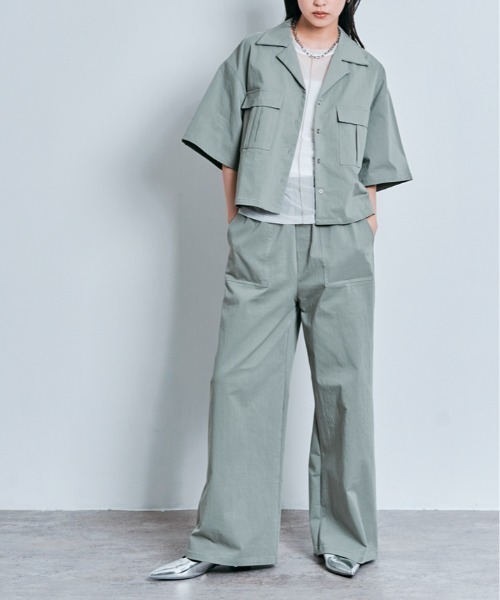 [W:Huku] трикотаж с коротким рукавом M "теплый" белый женский 