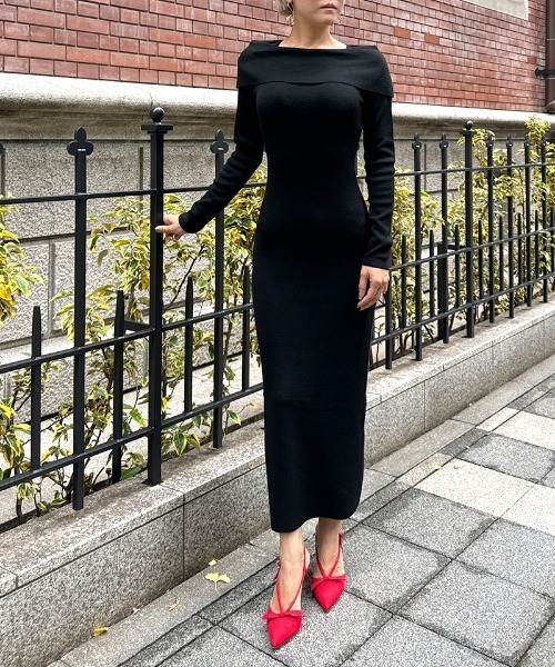 JENNE 長袖ワンピースSサイズ JENNE」 長袖ワンピース SMALL ネイビー レディース : ZOZOTOWN Yahoo