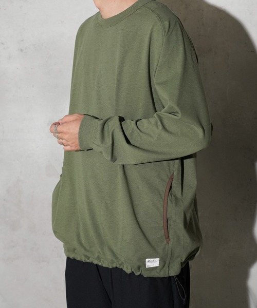 NANGA（ナンガ） tシャツ ECO HYBRID OVERSIZED L/S TEE エコ