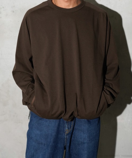 NANGA（ナンガ） tシャツ ECO HYBRID OVERSIZED L/S TEE エコ