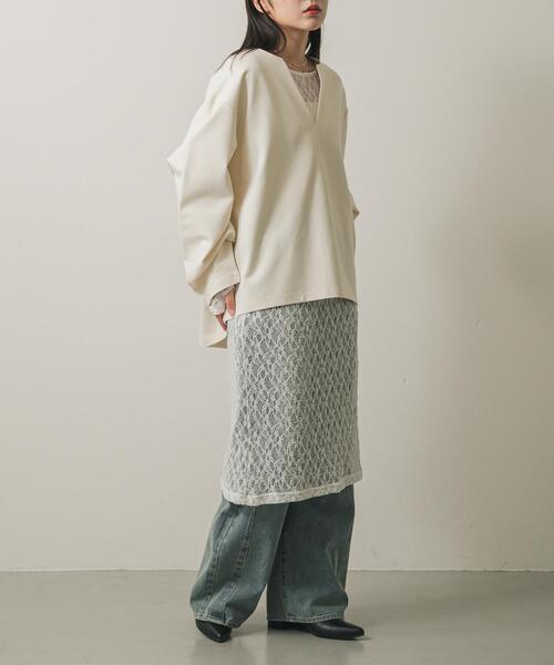 SENSE OF PLACE by URBAN RESEARCH ワンピース バックオープン