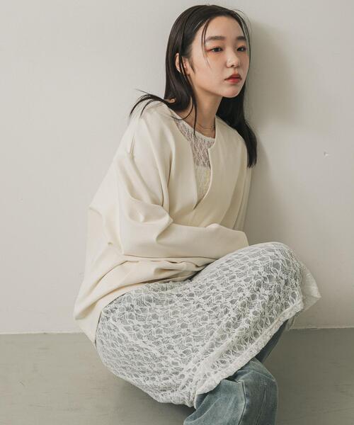 SENSE OF PLACE by URBAN RESEARCH ワンピース バックオープン
