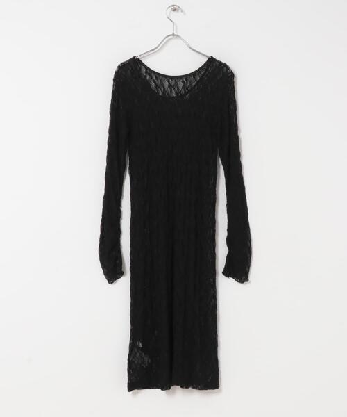 SENSE OF PLACE by URBAN RESEARCH ワンピース バックオープン
