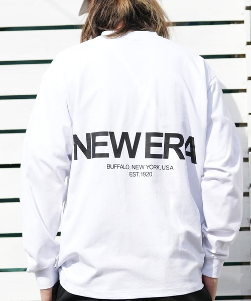 ☆新品☆限定☆DRT USA　ロンT　白　Lサイズ NEW ERA（ニューエラ） tシャツ 「ムラサキスポーツ限定」NEW ERA