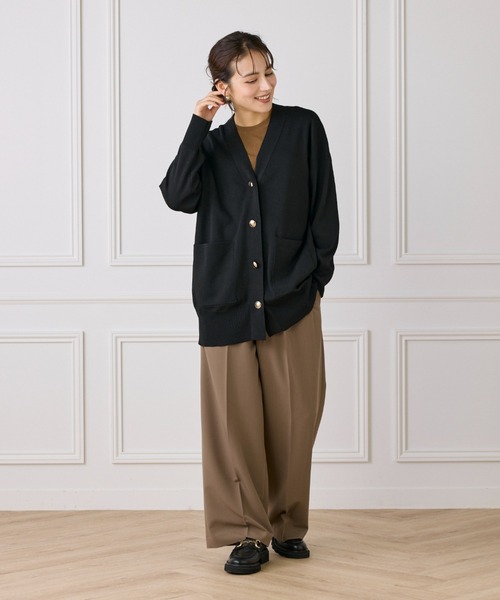 イッツインターナショナル（I．T．’S． international）/Vネックニットカーディガン I.T.'S. international（イッツインターナショナル） カーディガン V