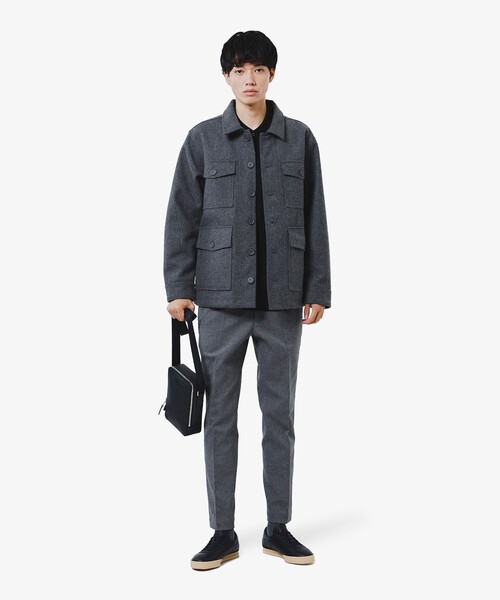 LACOSTE（ラコステ） スラックス スリムフィット ウールライク