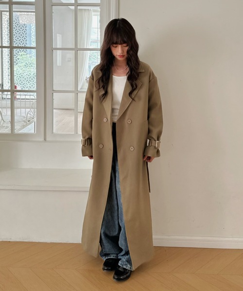 トレンチコート コート 「Good Riddance」オーバーサイズ ボリューム