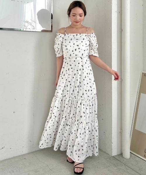 Christian Dior アイボリー 半袖ワンピース Christian Dior アイボリー 半袖ワンピース Christian Dior