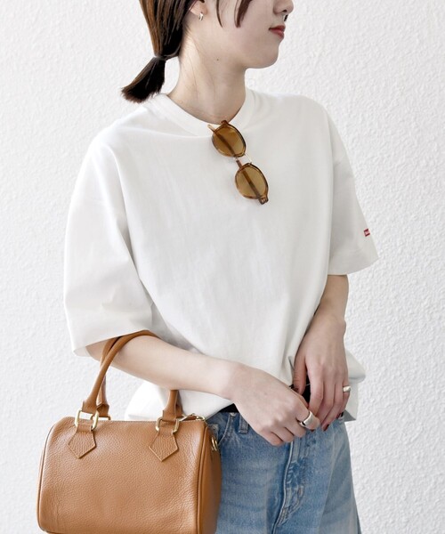 「SHIPS any」 半袖Tシャツ SMALL ナチュラル レディース_画像6