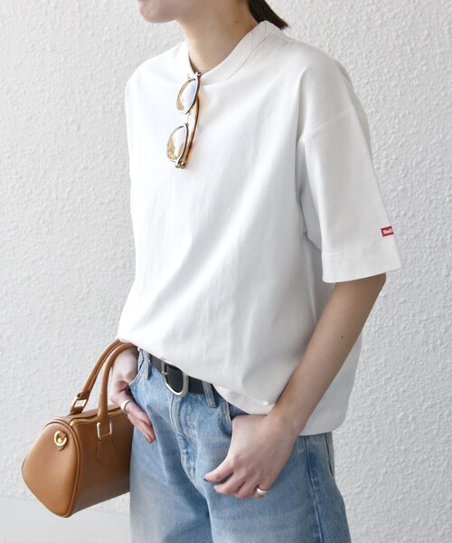 「SHIPS any」 半袖Tシャツ SMALL ナチュラル レディース_画像8