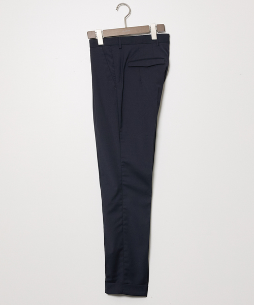 【未使用】PT TORINO NAVY GENTLEMAN 1プリーツスラックス PT TORINO スラックス 「PT TORINO」1プリーツスラックス MASTER 1P