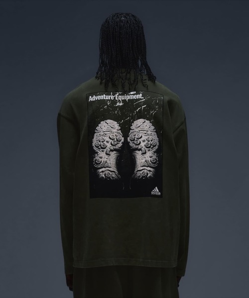 adidas（アディダス） tシャツ adidas EQT グラフィック長袖Tシャツ