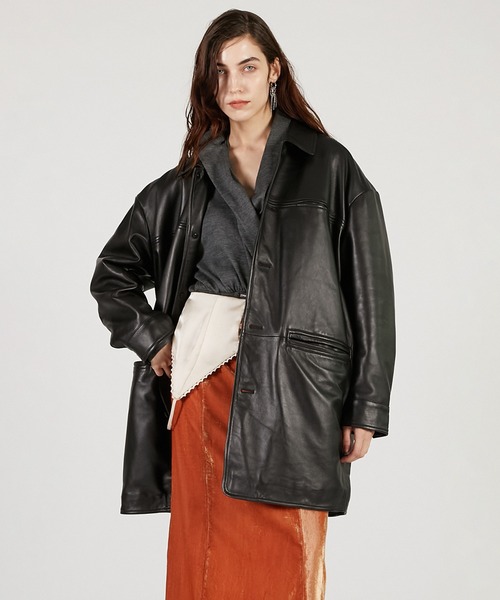 70s Tバック使用 Sears レザーカーコート 黒 38 ボアライナー付 70s Tバック使用 Sears レザーカーコート 黒 38 ボアライナー付 【公式