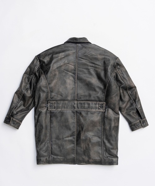 Betty　新品　未使用　BCBG コート　レザー　グレー　ブラック マルチウェイコート【トレンチ】 (ACT5534-31) | ANCHOR WOMAN | 紳士