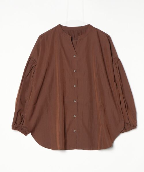 ブラウス シャツ 「ARC」「SWITCH by ARCH」Volume Sleeve Skipper