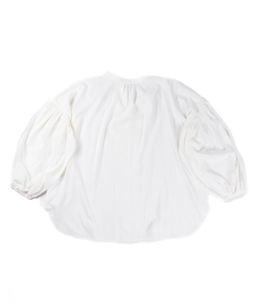 ブラウス シャツ 「ARC」「SWITCH by ARCH」Volume Sleeve Skipper