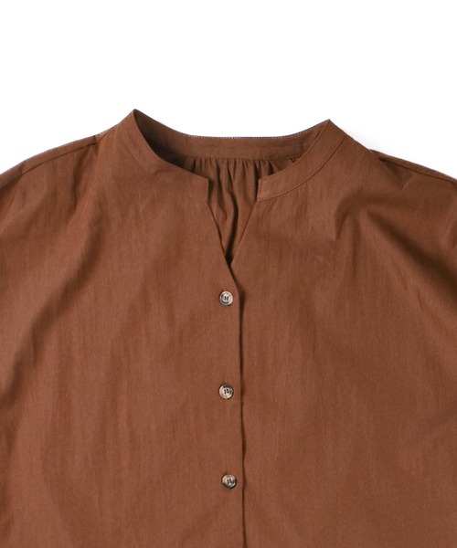 ブラウス シャツ 「ARC」「SWITCH by ARCH」Volume Sleeve Skipper