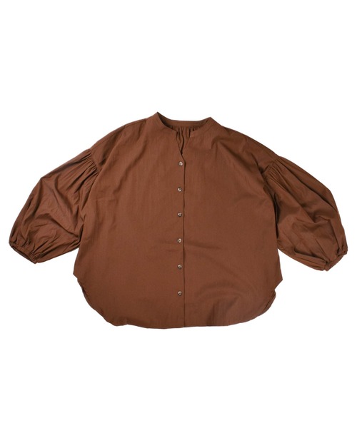 ブラウス シャツ 「ARC」「SWITCH by ARCH」Volume Sleeve Skipper
