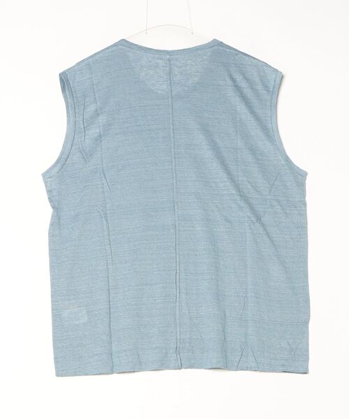 suzuki takayuki（スズキタカユキ） tシャツ linen tank top