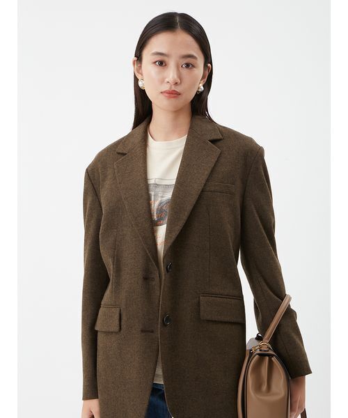 Mila Owen（ミラオーウェン） ジャケット テーラードジャケット BIG