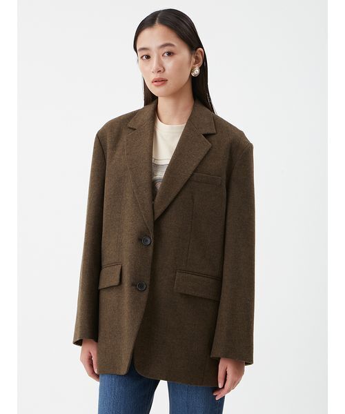 Mila Owen（ミラオーウェン） ジャケット テーラードジャケット BIG