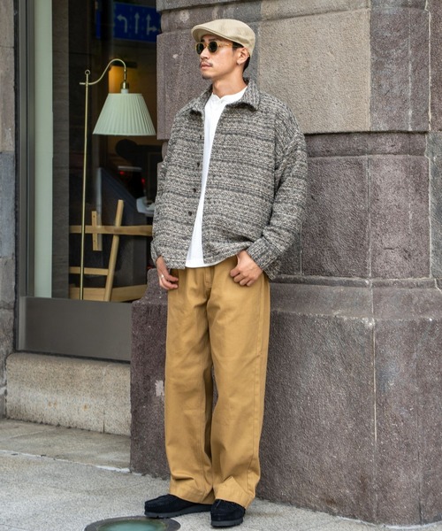 FCTY. スラックス ストレートチノスラックス メンズ : ZOZOTOWN Yahoo