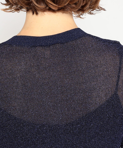 「BAUM UND PFERDGARTEN」 長袖ニット S ダークパープル レディース_画像7