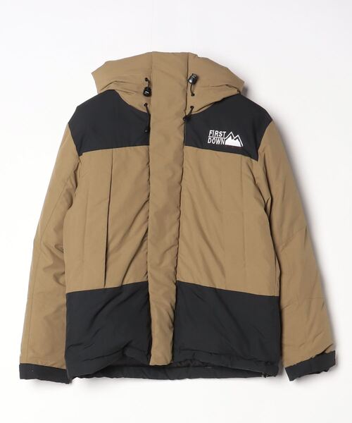 FIRST DOWN（ファーストダウン） ダウンジャケット S ブラウン