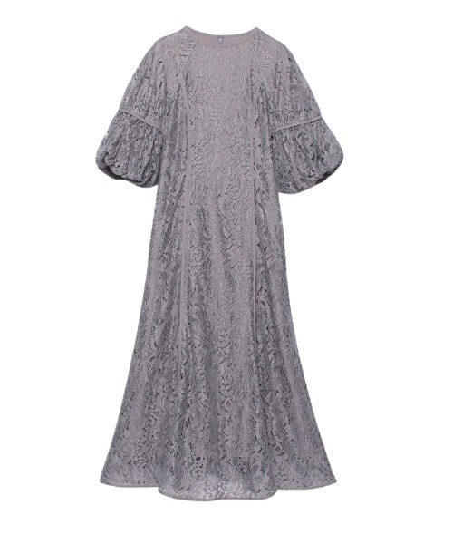 「anuans」 半袖ワンピース MEDIUM アイボリー レディースの画像