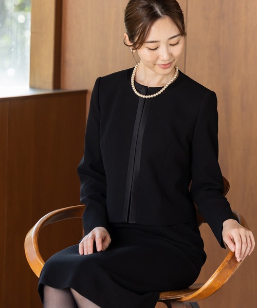 MAISONCOMFY 喪服 セレモニースーツ セットアップ 卒業式 卒園式