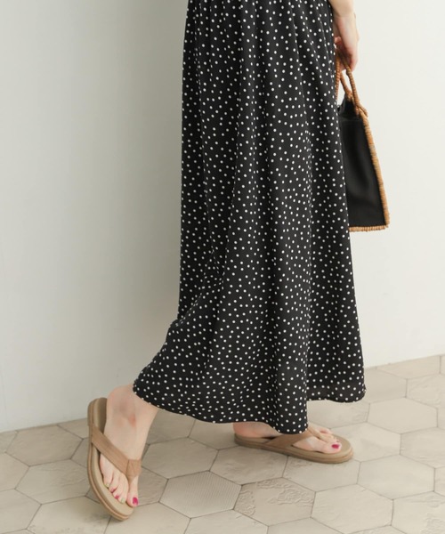 「URBAN RESEARCH DOORS」 半袖ワンピース MEDIUM ネイビー レディース