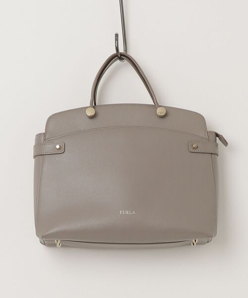 FURLA（フルラ） ハンドバッグ - グレー レディース : ZOZOTOWN Yahoo